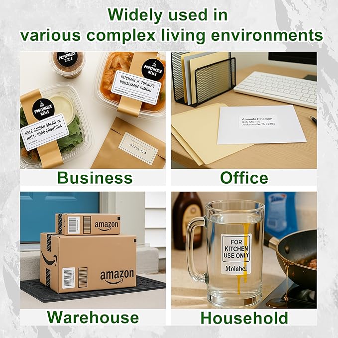 Multi-Purpose White Thermal Labels - Image 6