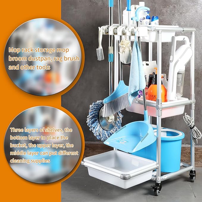 A Nice Little Cleaning Cart - Image 4