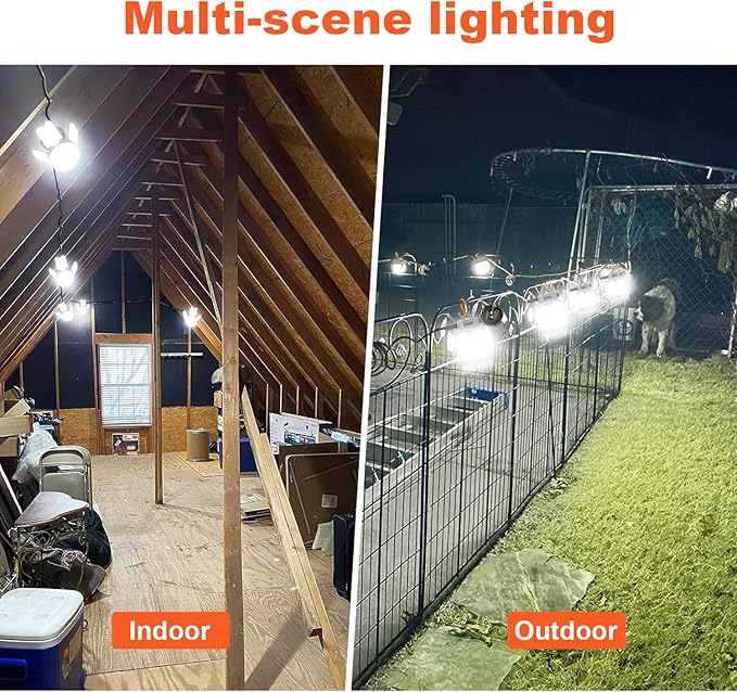70w LED Temporary Work Light, 10500Lm 5000K Super Bright Construction Lights 4 - Image 6
