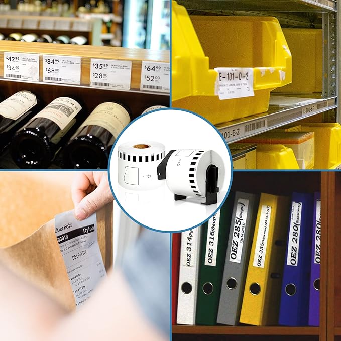 COLORWING DK-2205 Continuous Paper Labels Replacement - Image 6