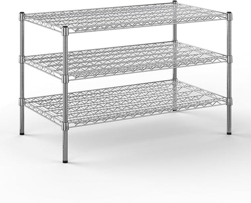 24" Deep x 42" Wide x 27" Height Wire Shelving Kit | 3-Tier | NSF Commercial by Regal+Altair