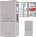 TOURSUIT Car Registration and Insurance Card Holder, Vehicle License Document by TOURSUIT