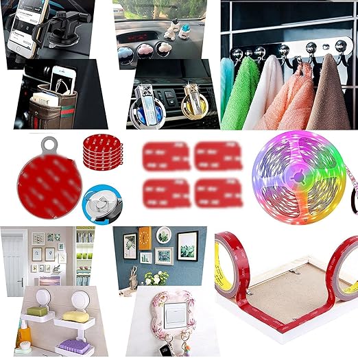 Double Side Tape Heavy Duty, 1in x 10ft Mounting Tape Strong Adhesive Double - Image 5