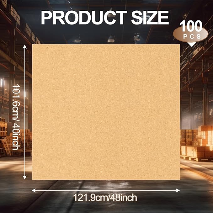 Tatuo 100 Sheet Anti-slip Pallet Paper, Prevents Load Shifting - Image 2