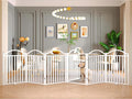 BHG Metal No-Assembly Freestanding Dog Gate by BHG