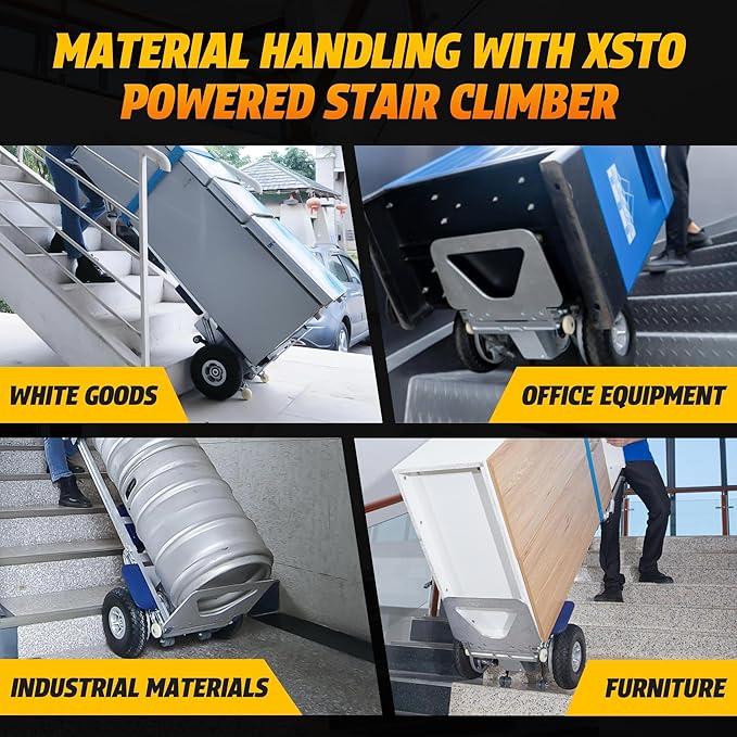 Electric Stair Climber 1200W Electric Stair Climbing Hand Truck 463LBs Load - Image 7