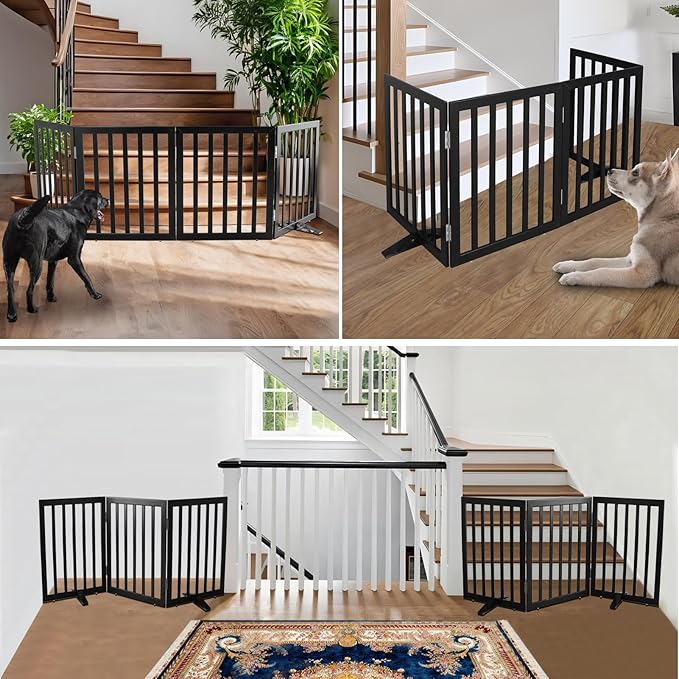 ZJSF Freestanding Indoor Dog Gate - Image 3
