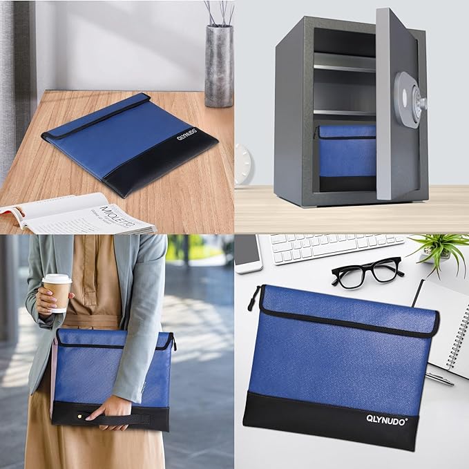 4200℉ Fireproof Bag for Cash, Documents and Valuables - Image 3