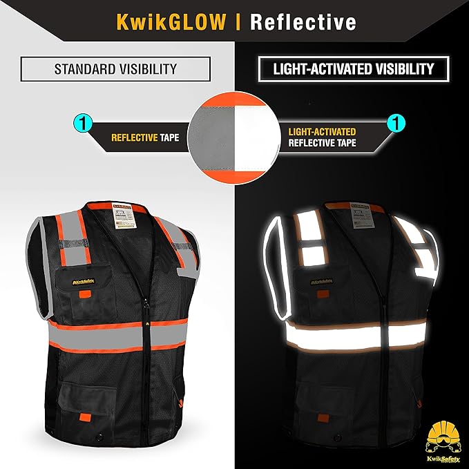 KwikSafety - Charlotte, NC - UNDERBOSS Safety Vest Premium ANSI Class Unrated - Image 3