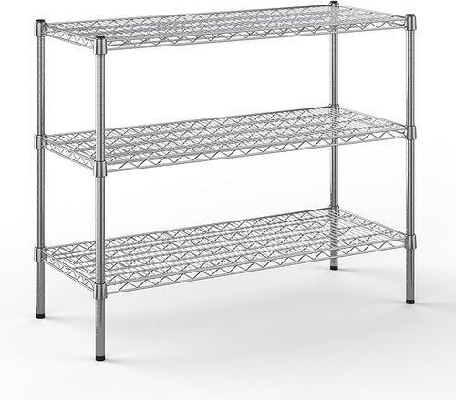 18" Deep x 42" Wide x 34" Height Wire Shelving Kit | 3-Tier | NSF Commercial by Regal+Altair