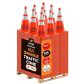 Xpose Safety 28 Inch Orange Traffic Cones Heavy Duty 10lb by XposeSafety