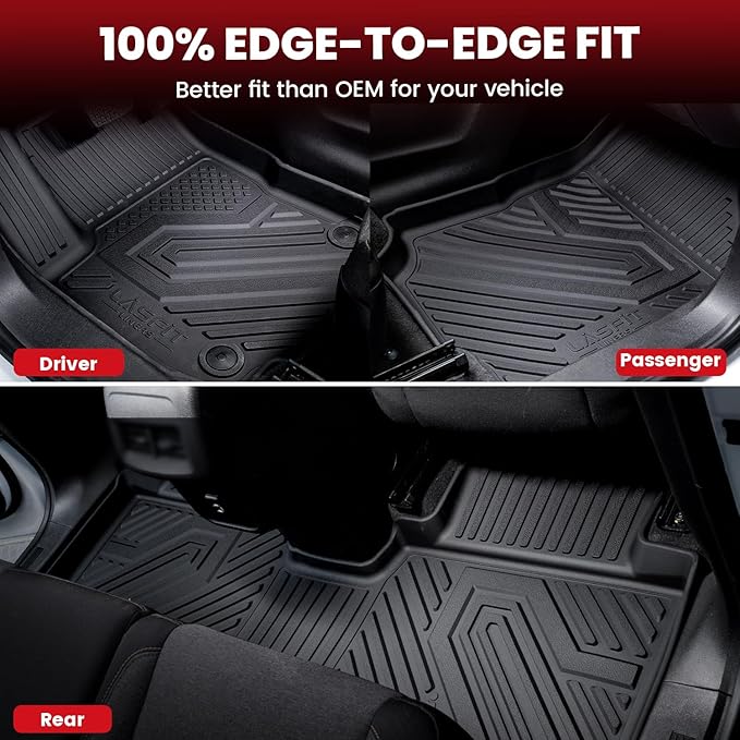 LASFIT Floor Mats for Nissan Pathfinder 2013-2020 / Infiniti QX60 2014-2021 / - Image 8