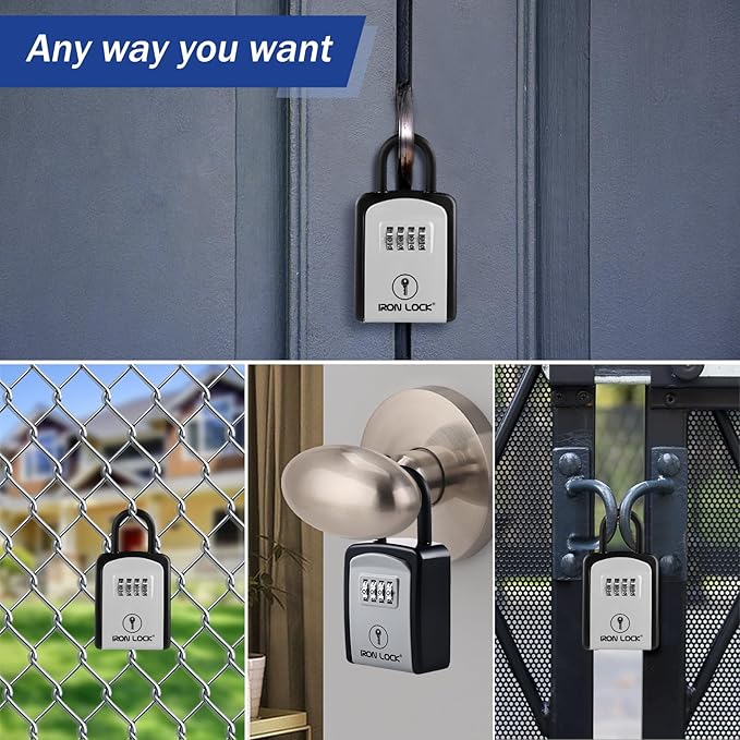 Iron Lock® Key Lock Box Portable - Image 8