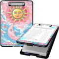 Clipboard with Storage, High Capacity Plastic Storage Clipboard with Pen Holder by Qindaiwen