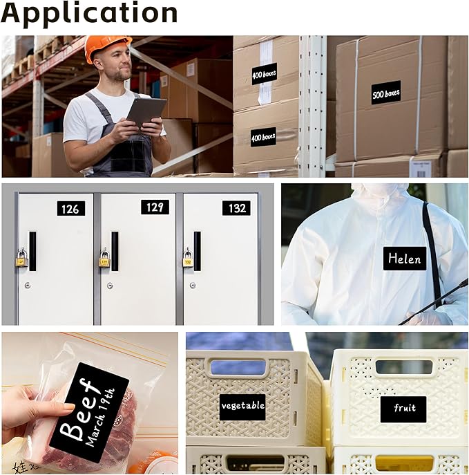 PARLAIM 3 X 5 Inch 4Rolls/1000 Per Rectangle Inventory Color Coding Labels - Image 6