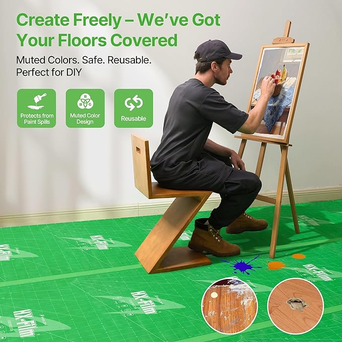39"x100' Heavy-Duty Floor Protection | Construction Grade Carpet Protector | - Image 7