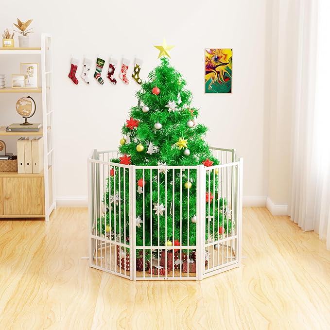 Full Metal Freestanding Dog Gate - Image 2