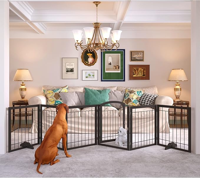 JSB 144-inch Extra Wide 30-inch Tall Dog gate by HomeFurniture