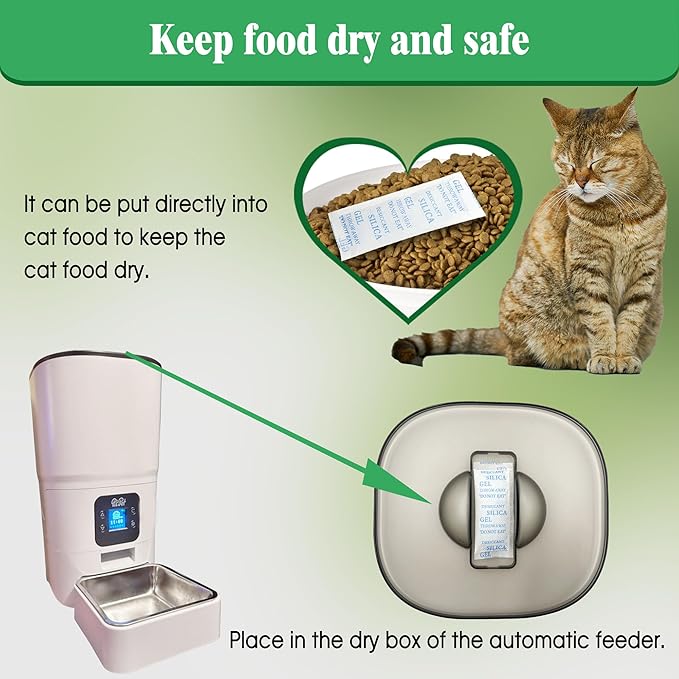 xcivi 12-Pack Pet Food Desiccant Bag, Compatible - Image 5