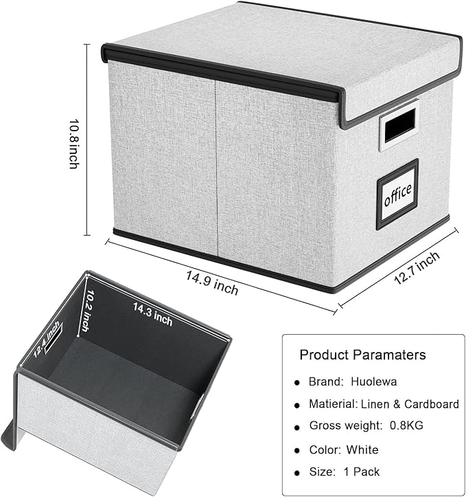 Huolewa File Organizer Box - Image 6