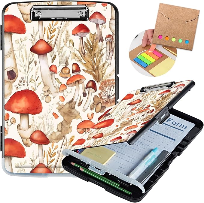 Heavy-Duty Plastic Storage Clipboard by Unknown