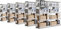 HOMEDANT 5 Tier Storage Shelves Adjustable Laminated Boltless Garage Metal by TheBestOrganizingSolution