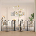 BHG Metal No-Assembly Freestanding Dog Gate by BHG