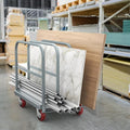YITAHOME 2 in 1 Drywall Cart Heavy Duty, Folding Platform Carts by YITAHOME