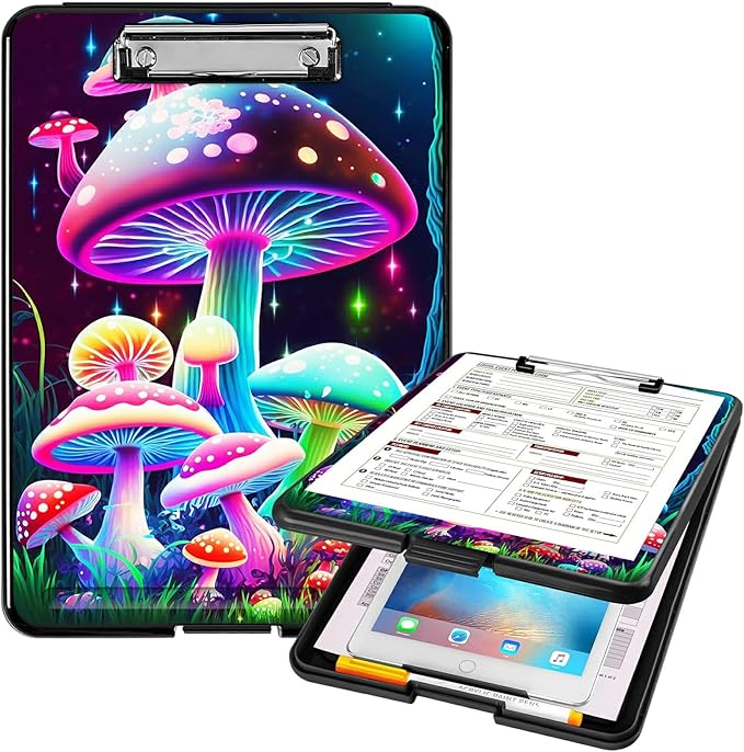 A4 Clipboards, Heavy Duty Waterproof Nursing Plastic Folder Clipboard by Unknown