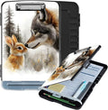 Clipboard with Storage Box & Pen Holder, Heavy Duty Clip Boards 8.5x11 by Unknown