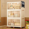 FINCHESCLUB 568QT Large Stackable Storage Bins by FinchesCLUB