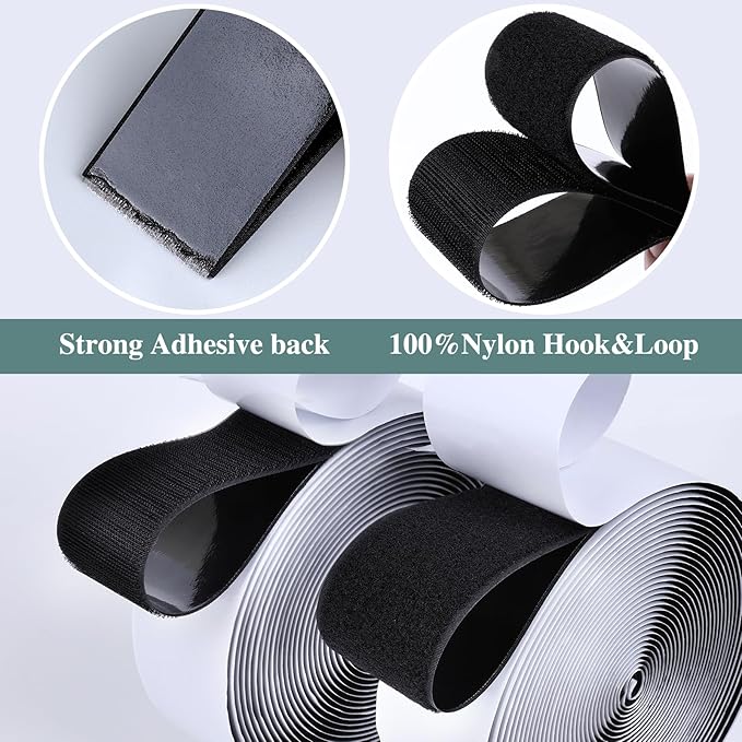 Navona 27Ft x 2 Inch Hook and Loop Strips - Image 4