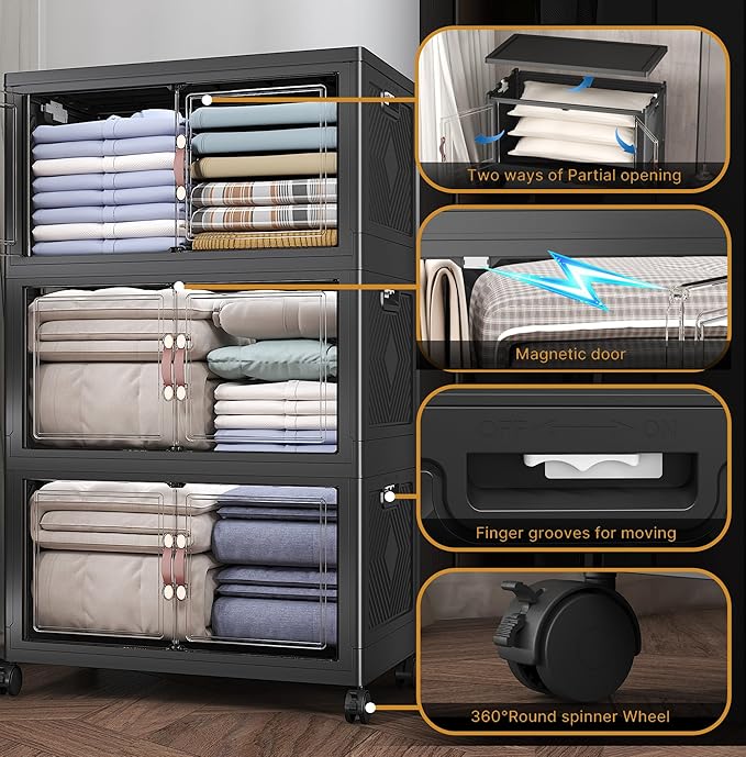 360Qt Stackable Storage Bins - Image 5