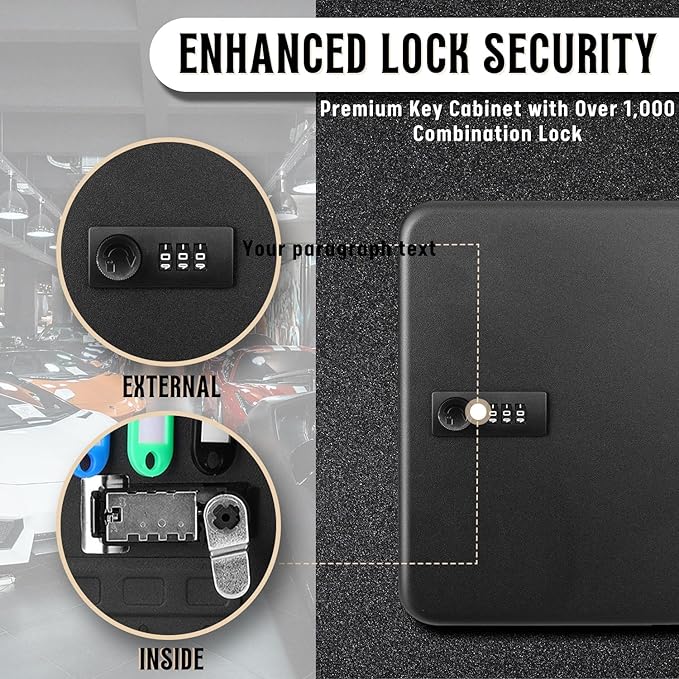 Flexzion Key Box Wall Mount - Image 4