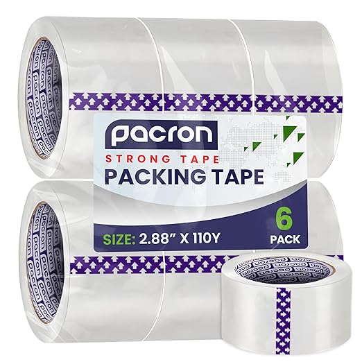 Clear Packing Tape by Pacron