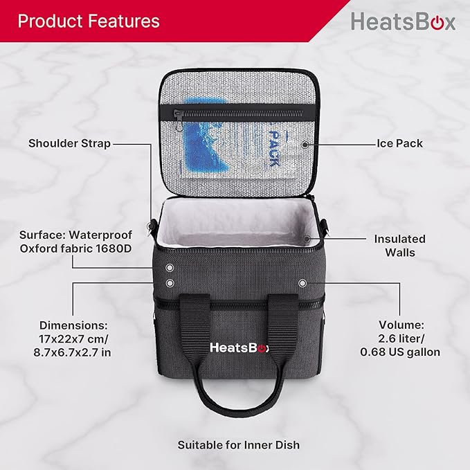 HeatsBox Insulated Food Carrier Bag - Image 6
