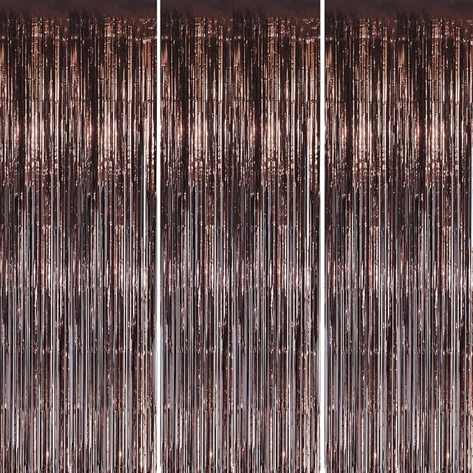 3 Pack Foil Fringe Backdrop by DECOCKRAT