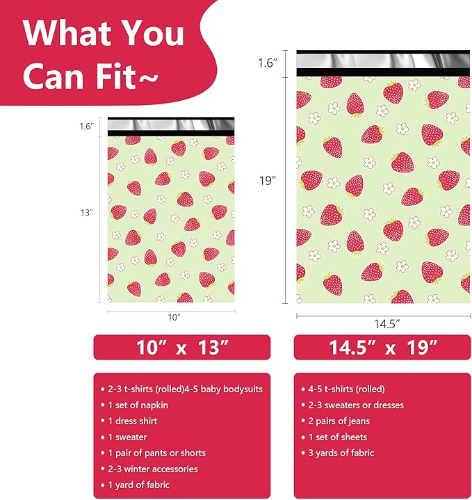 Poly Mailers 10x13 Inch 25 Pcs - Image 2