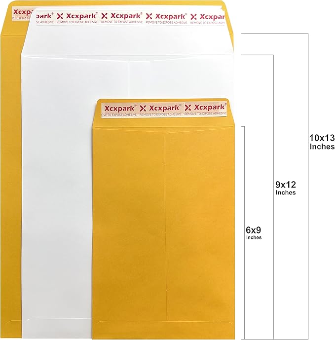 250 PCS 10x13 inches Security Catalog Envelopes Printable Self Seal Envelopes - Image 5