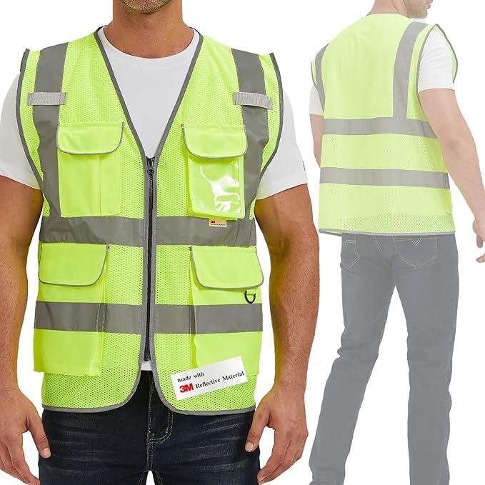 SIFE Reflective Safety Vest High Visibility Vest by SafetyFirst