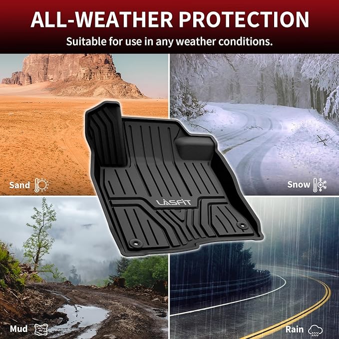 LASFIT Floor Mats for Honda Civic 2022-2025 2026 Sedan Hatchback Si| for Acura - Image 6