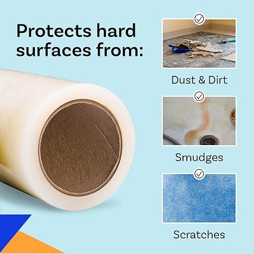 Multi-Surface Protection Film, 6 inch x 100' Roll, Removable Surface Protection - Image 4