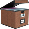 Huolewa Upgrade Portable File Organizer Box by Huolewa