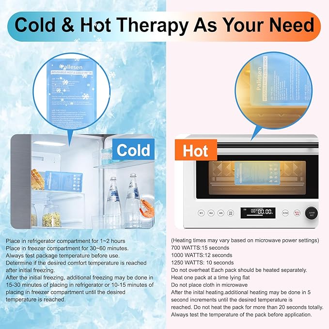 Ice Packs, Ice Packs for Injuries Reusable, Cold Packs for Injuries, - Image 5