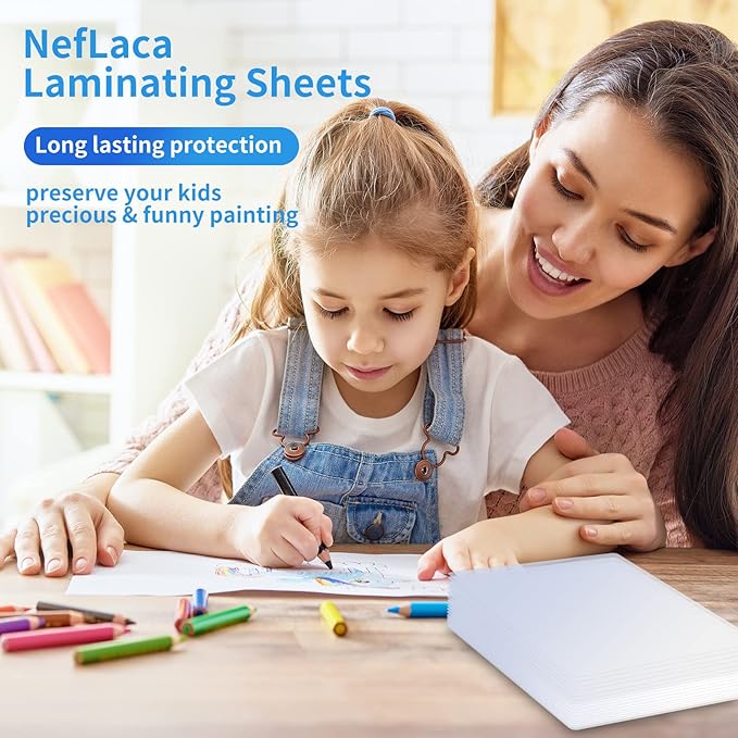 300 Pack Laminating Sheets, 5Mil 9" x 11.5" Laminating Pouches，5Mil Clear - Image 7