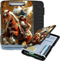 Clipboard with Storage Box & Pen Holder, Heavy Duty Clip Boards 8.5x11 by Unknown