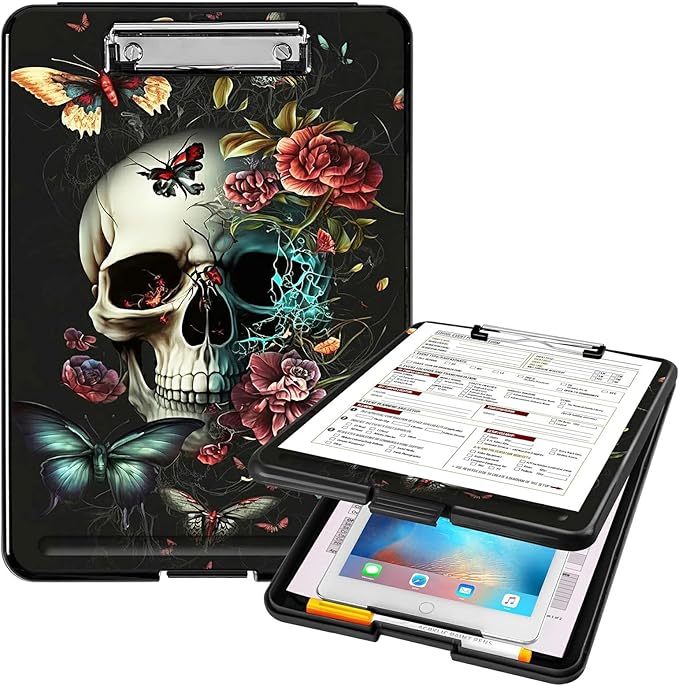A4 Clipboards, Heavy Duty Waterproof Nursing Plastic Folder Clipboard by Unknown