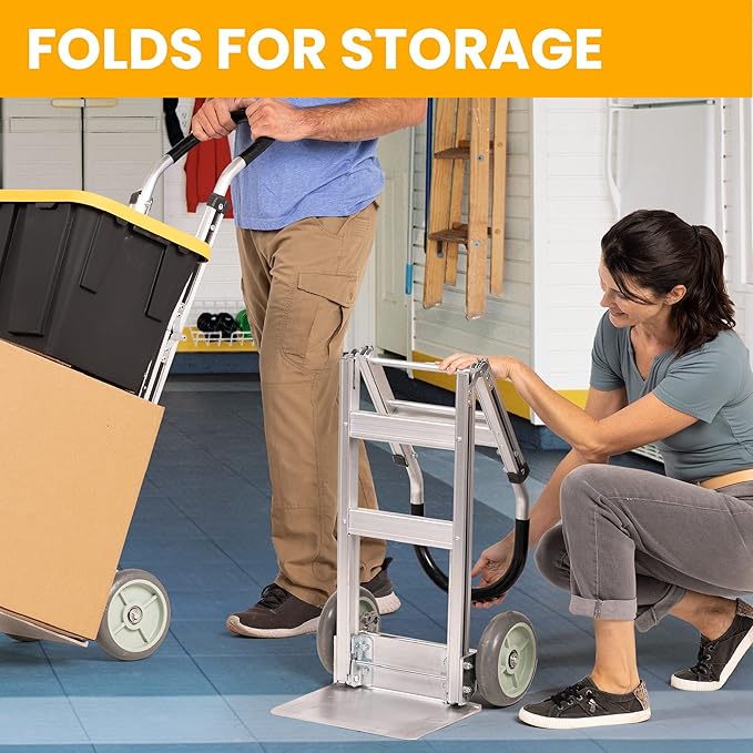 Fully Assembled Foldable Hand Truck - Image 6