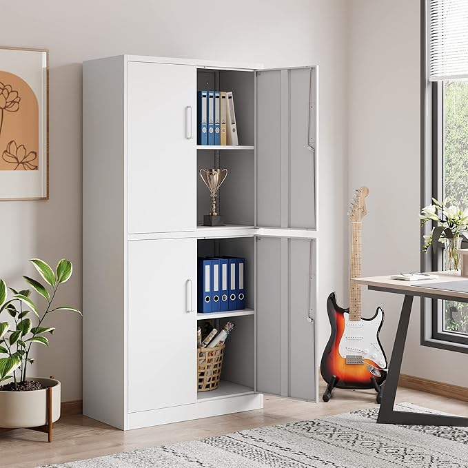STANI Metal Storage Cabinet, Locking Steel Cabinet - Image 2
