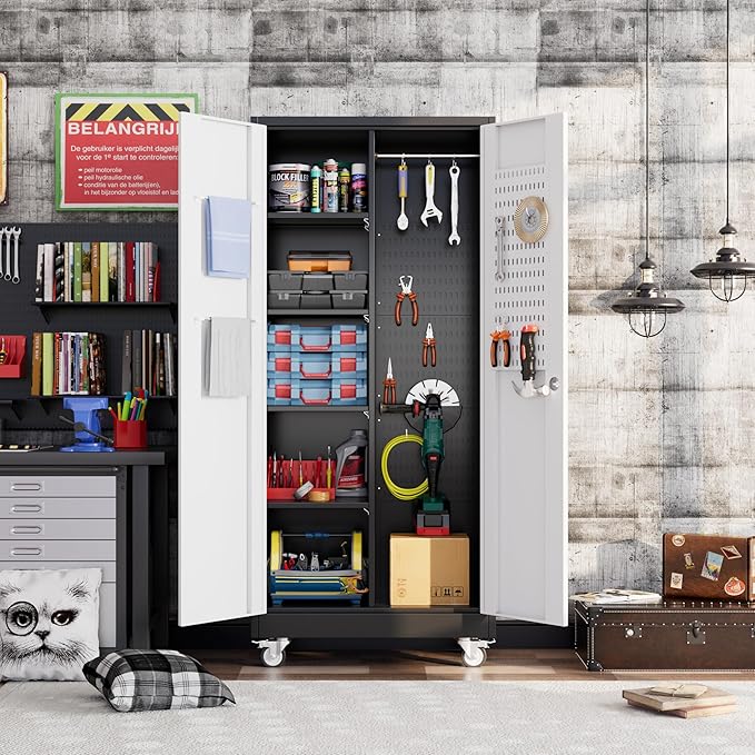 Broom Closet Storage Cabinet - Image 2